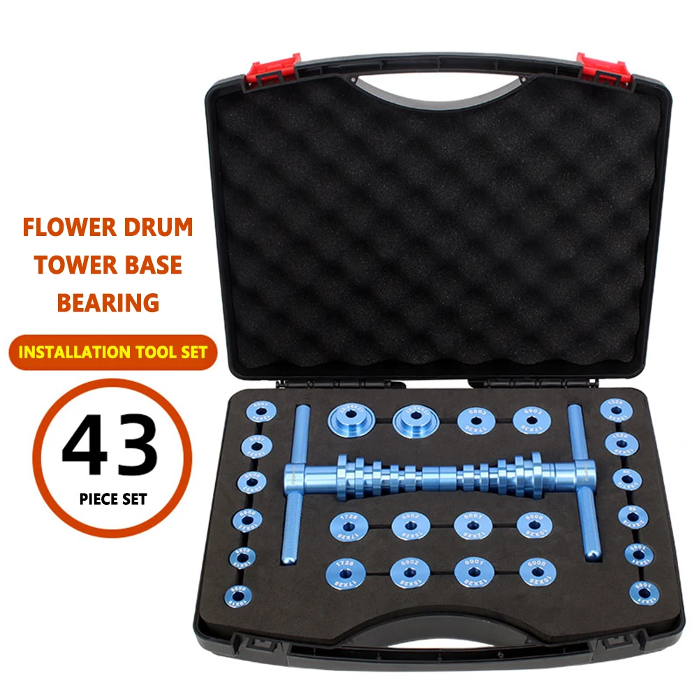 Professional Bike Bearings Installer Extractor Hand Press Kits Wheel Hub Mount Soft Tail Frame