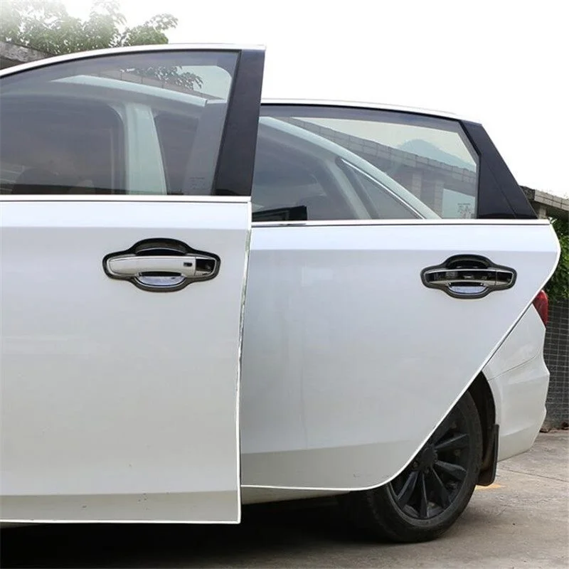 6M Car Door Edge Scratch Protection Strip Bumper Anti-collision Strip DIY PVC Molding Decorative Auto Accessories