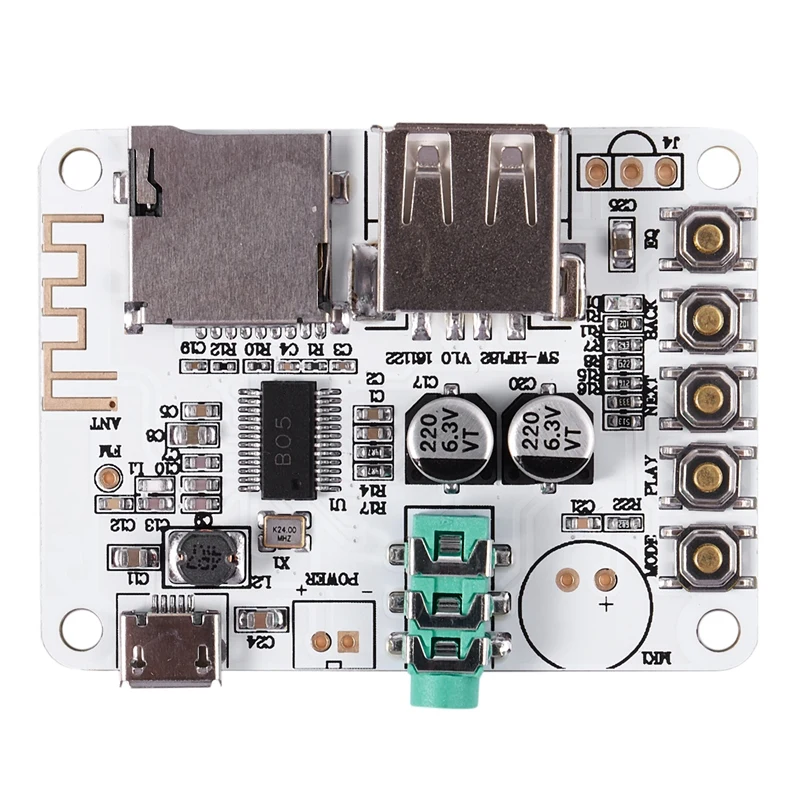 BESTBluetooth аудио приемник Цифровой усилитель плата с Usb портом Tf карта