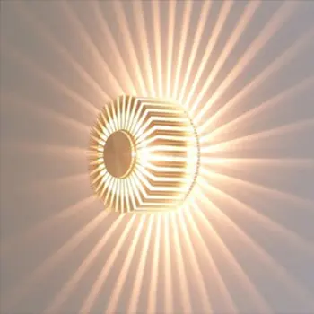 

Hot Modern LED Ceiling Light RGB Wall Sconce for Art Gallery Decoration Balcony Lamp Porch Light Corridors Light Fixture