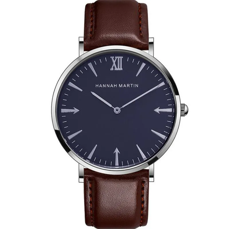 Водонепроницаемые мужские часы Топ бренд часы модные бизнес кварцевые наручные часы кожаный ремень в Военном Стиле мужские часы Relogio Masculino