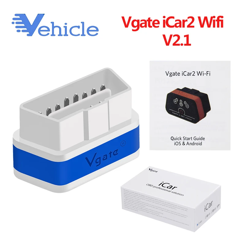 Новый мини сканер кодов ELM 327 Bluetooth Vgate Scan OBD2 V2.1 icar 2 advanced obd scan OBDII ELM327 V2.1|Считыватели