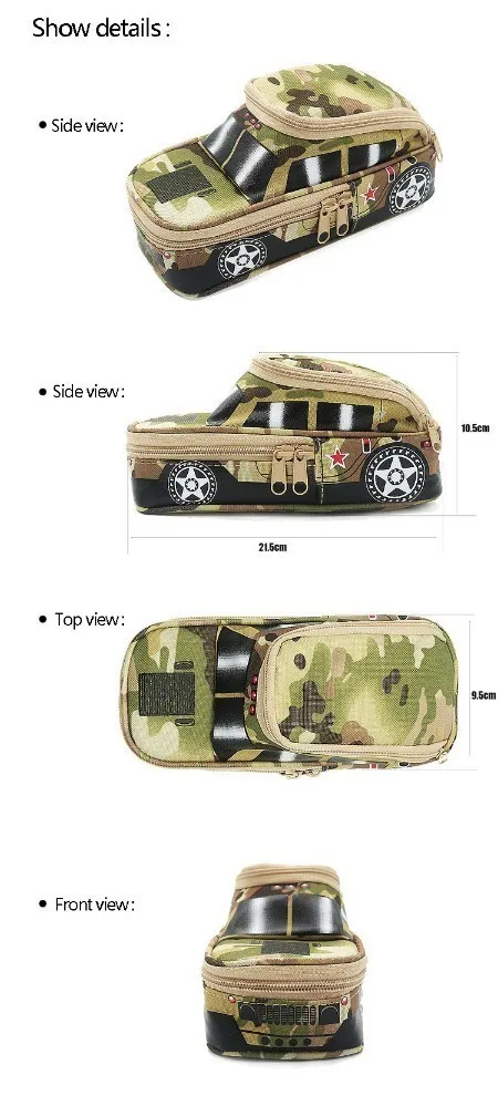 Simple Nylon Creative Buggy With Password Lock Multifunction Pencil Case School Supplies Stationery Gift Pencilcase Pen Box