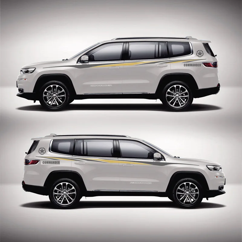 World Datong внешняя Боковая дверь наклейка для JEEP Commander Renegade Компас Патриот Чероки Grand Cherokee боковые наклейки