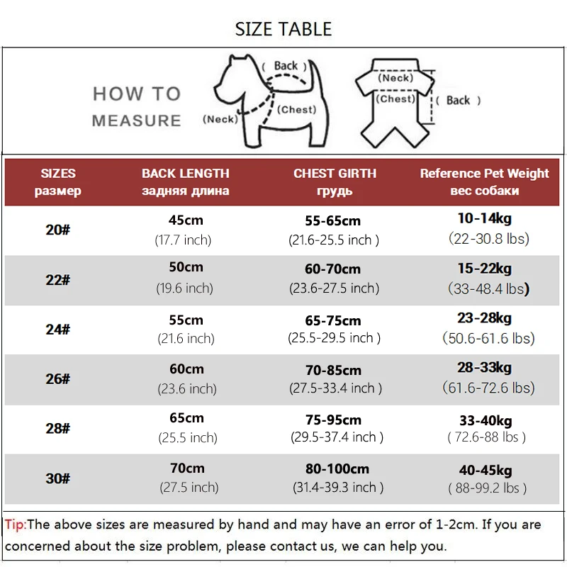 Winter Clothes for Dogs Thick Fleece Waterproof Dog Jacket Warm Coat Reflective Pet Overalls for Large Dogs Bulldogs Labrador