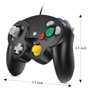

Gamepads For Nintendo NGC / Wii Wired Controller Silver Gamepads