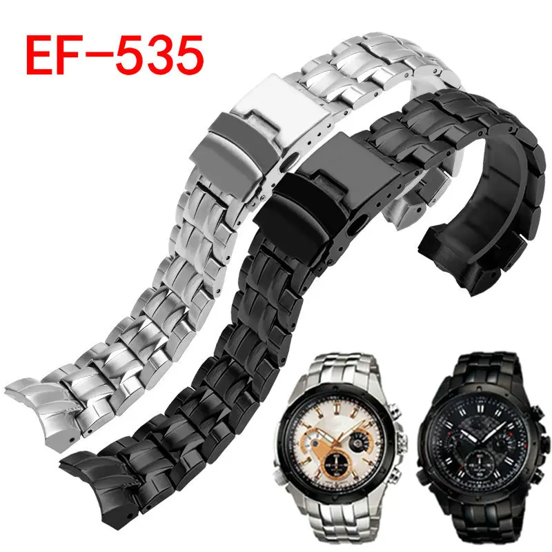 Ремешок для часов Casio аксессуары серии 533 521 535 546 563 543 из нержавеющей стали мужчин и
