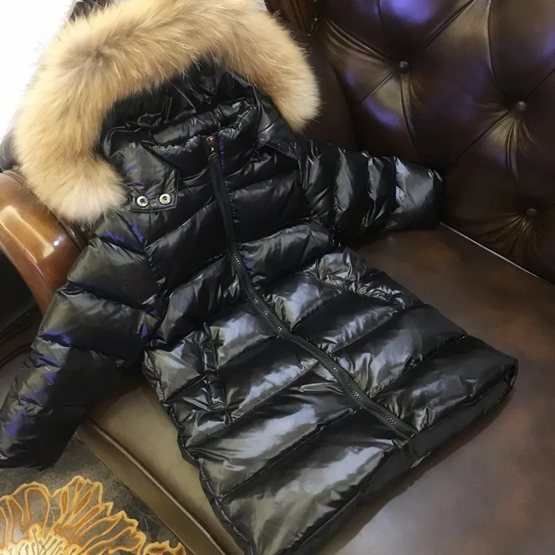 30 градусов, коллекция года, зимняя детская одежда Длинные куртки, пальто детская одежда, верхняя одежда и пальто куртка на утином пуху для мальчиков