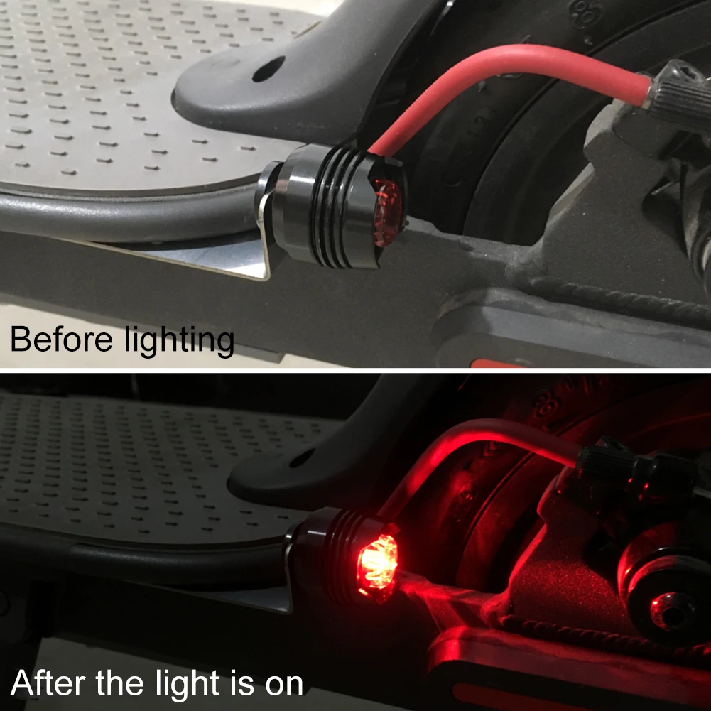 Electric scooter light rear tail lamp safety warning taillight for M365 .WLTE 