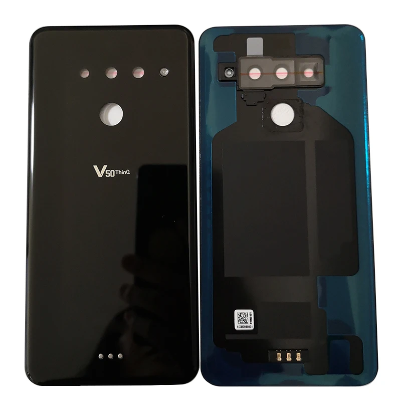 Стеклянный задний корпус ThinQ для LG V50 с объективом камеры светильник-вспышка