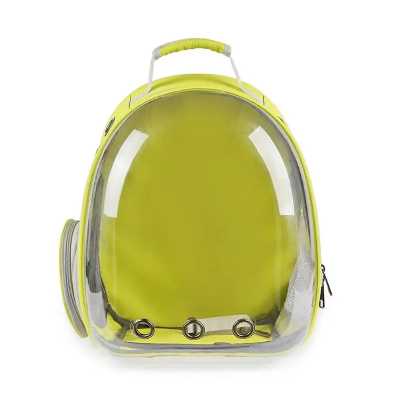Цвет: желтый Breathable Pet Carrier Bag Portable Cat Dog Bag Basket Portable Outdoor Travel Backpack Pets Carrying Cage Pet Supplies - Цвет: Цвет: желтый