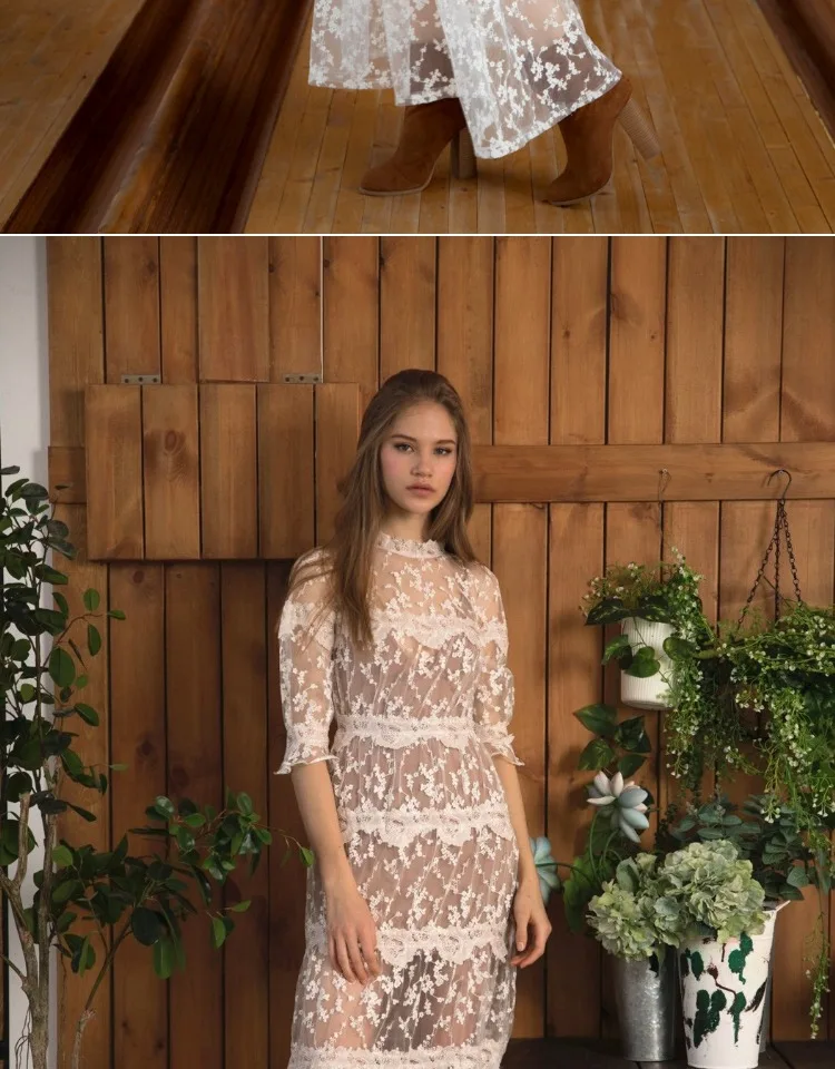 EASYSMALL Zimmer, женское платье, модное, маленький цветок, высокое качество, Vestidos, кружево, патч, вечерние, высокая талия, без рукавов, платья