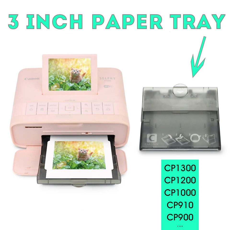 3 inch Tray PVC Tray fit 54*86mm Photo Compatible Canon Photo