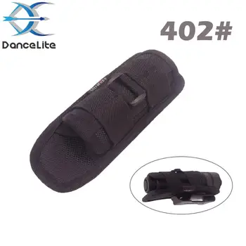 

1PC Hand-Free 402 Tactical Nylon Holster Pouch Holder with Clip For LED Flashlight Torch (DIA: 20-30 mm)