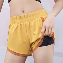 Fanceey mesh спандекс фитнес шорты для йоги женские спортивные беговые велосипедные колготки спортивные шорты для женщин спортивные шорты для спортзала шорты для тренировок для женщин