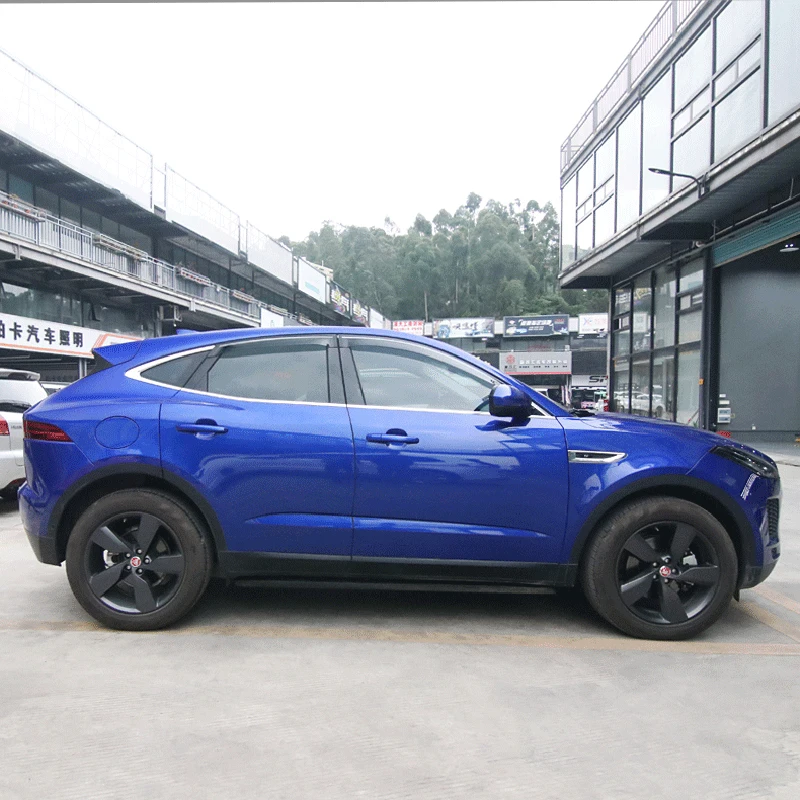 4 шт. для Jaguar E-PACE- оргстекло оконный козырек вентиляционный тент защита от дождя двери козырек автомобильные аксессуары