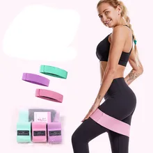 Unisex bottino fascia anca cerchio anello resistenza fascia allenamento esercizio per gambe coscia glutei Butt Squat bande Design antiscivolo