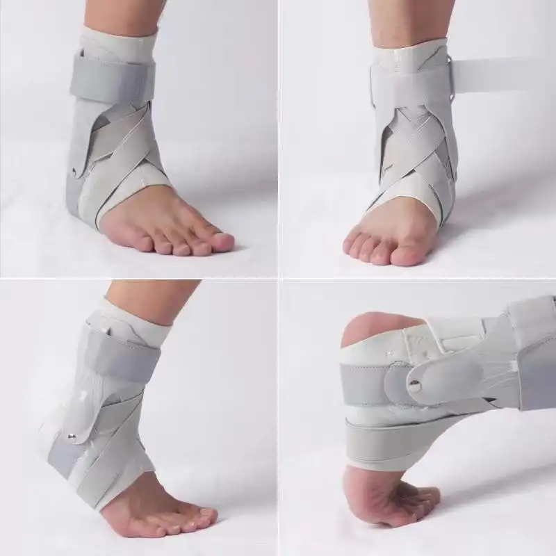 Ankle Support Brace Foot Splint Guard Sprain Orthosis Fractures Ankle Strap Wrap For First Aid Plantar Fasciitis Heel Pain 1Pcs