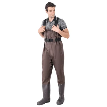 

Fly Fishing Chest Waders Breathable Waterproof Stocking foot River Wader Pants for Men and Women