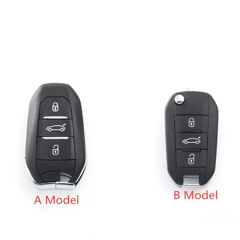 ABS карбоновый чехол для ключа автомобиля чехол для Citroen C4 кактус C5 C3 C6 C8 Picasso Xsara для peugeot 3008 308 RCZ 508 чехол для ключей