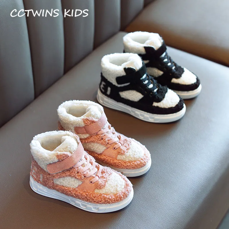 CCTWINS/детская обувь; коллекция года; зимняя детская обувь из натуральной кожи; высокие кроссовки для маленьких мальчиков; Брендовые спортивные кроссовки для девочек; FH2684