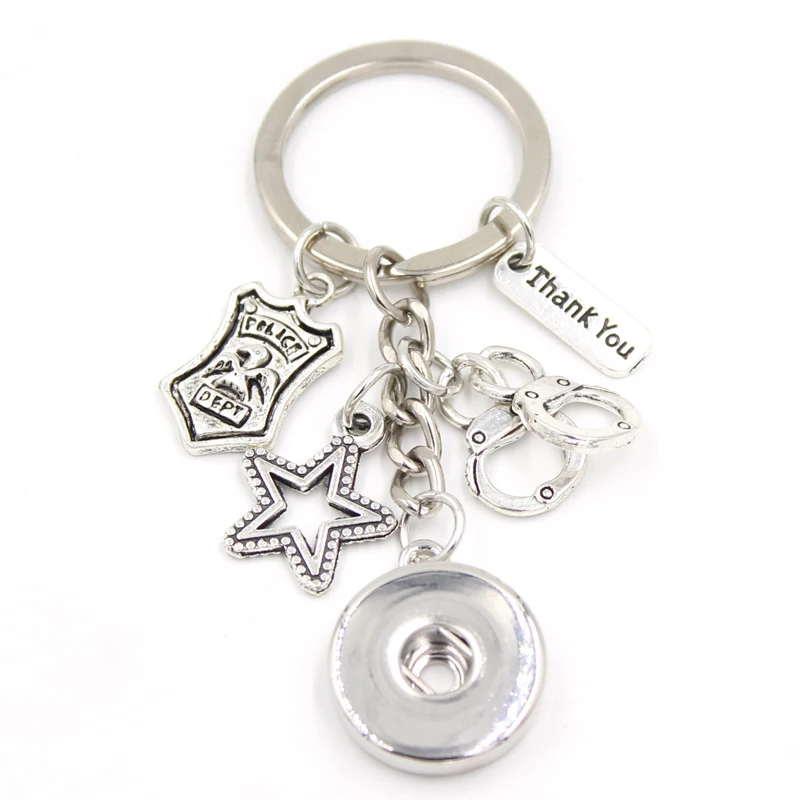1 шт. Новое поступление полицейский брелок для ключей подарки мужчин и женщин |