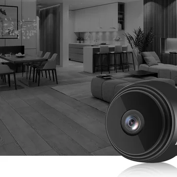 

Wireless Wifi Camera Night Vision HD 1080P Motion Detection Video Recording for Home PUO88