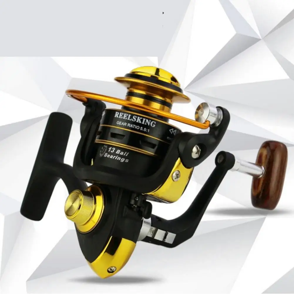 Spinning Fishing Reels 5.5:1 Speed Rock Reel Fishing Reel Sea Rock Fishing Reels Mini Carp Fishing Reel Fishing Gear Accessories