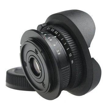 

M43 EM5 Wide Angle High Resolution Fisheye Lens OMD Photography 8mm F3.8 Manual MFT Portable Professional Camera For Olympus