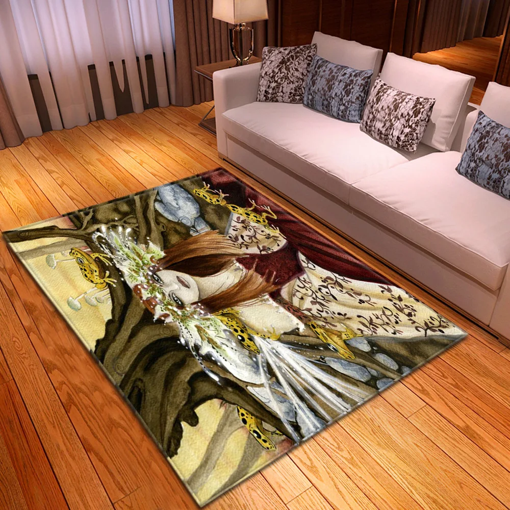 Ковер с рисунком бабочки, мягкие фланелевые ковры с 3D принтом для детской комнаты, коврики для детской спальни, большие ковры для гостиной