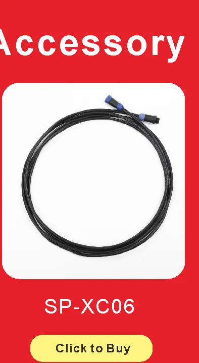 falconeyes roll flex led light extension cord for rx-29tdx