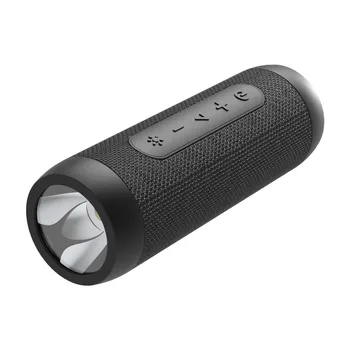 

TWS S22 Portable Bluetooth Speaker with Radio Flashlight Wireless Speaker Boombox Soundbar+Power Bank, Support TF Card Altavoz