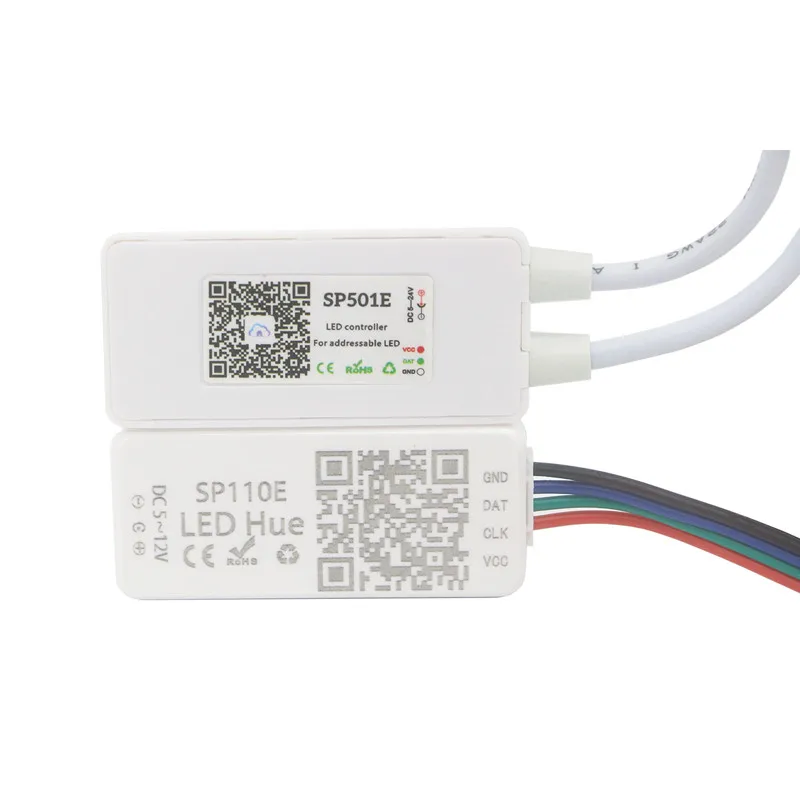 DC5-24V SP501E светодиодный WI-FI пикселей контроллер DC5-12V SP110E bluetooth-контроллер RGB для WS2811 WS2812 пикселей светодиодная лента для светодиодной ленты