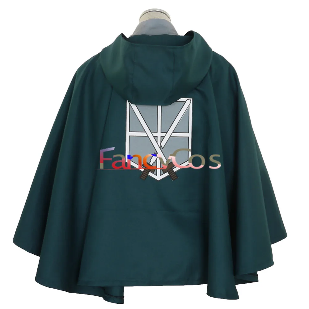 Плащ из аниме атака на Титанов тренировочная накидка халаты жакет Эрена и