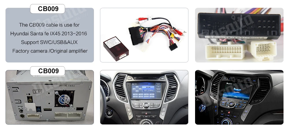 Perfect 9" Android 9.0 Car GPS Radio Player for Hyundai IX35 2013 2014 2015 with Octa Core 4G RAM 32G ROM Stereo GPS Navigation Headunit 1
