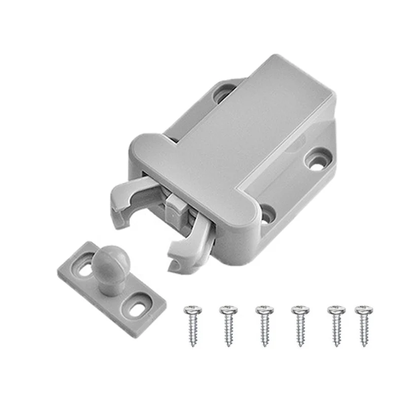 

55x43mm Furniture Drawer Cabinet Cupboard Push To Open Touch Release Latch Tools