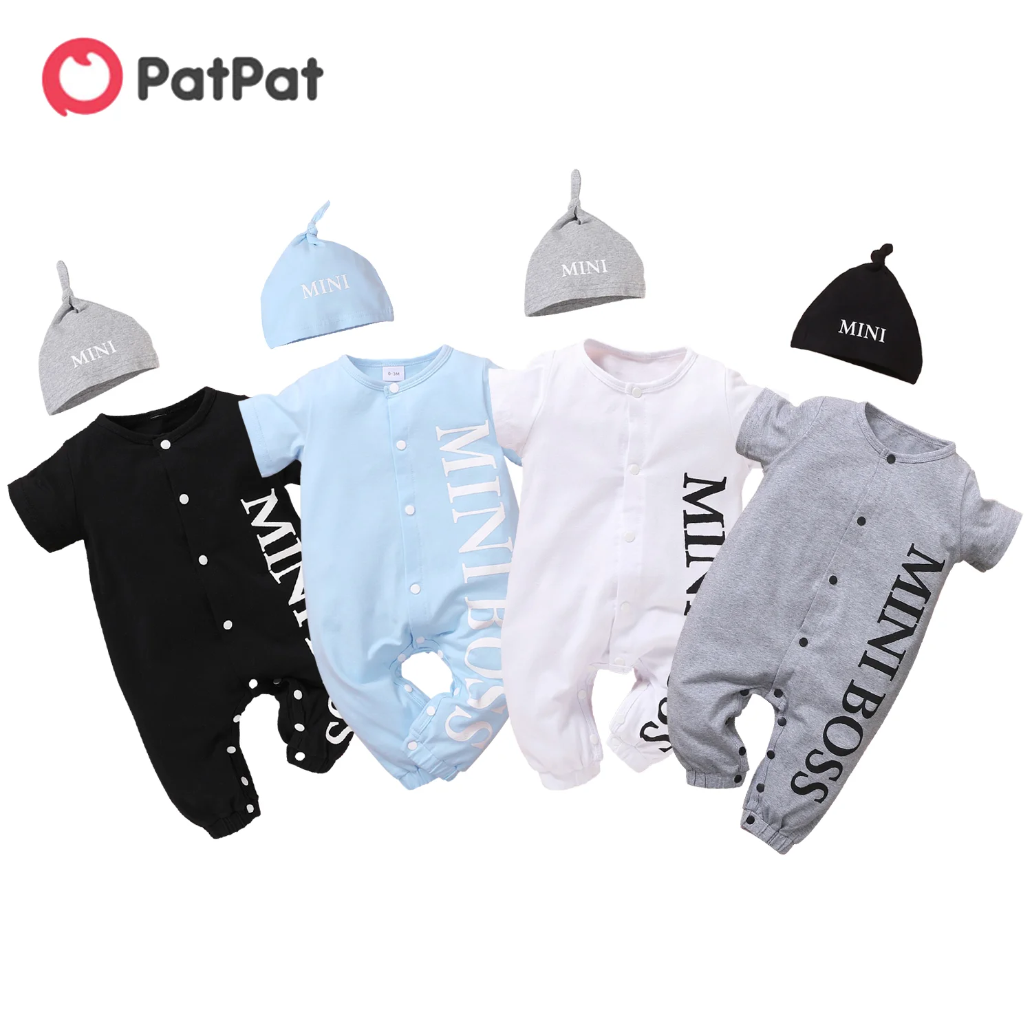 Special Price Rompers Short S-Clothing Long-Sleeve Patpat Mini Boss Baby Hot-Sales Summer Spring And p3KDenaAe