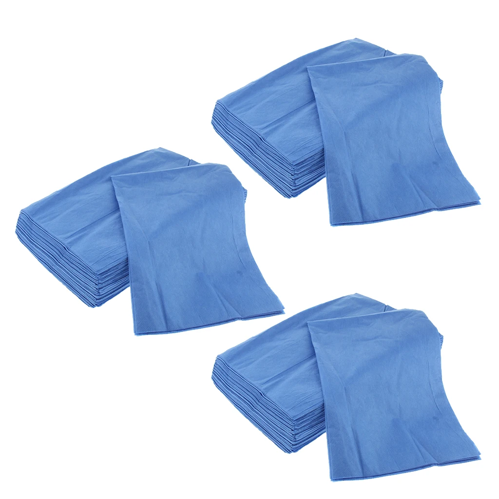60 Pieces Disposable Fitted Massage Table Sheets - 31.5 x 70.9 inch