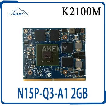 

K2100M K2100 GDDR5 2GB Video Graphics Card N15P-Q3-A1 For DELL M4800 For HP 8560W 8570W 8770W ZBook 15 17 G1 G2 100% Test OK