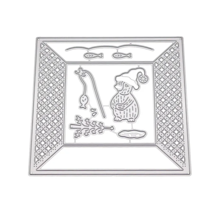Cute Penguin Carbon Steel Cutting Dies Scrapbook Paper Craft Emboss Punch Stencil Mold TP899