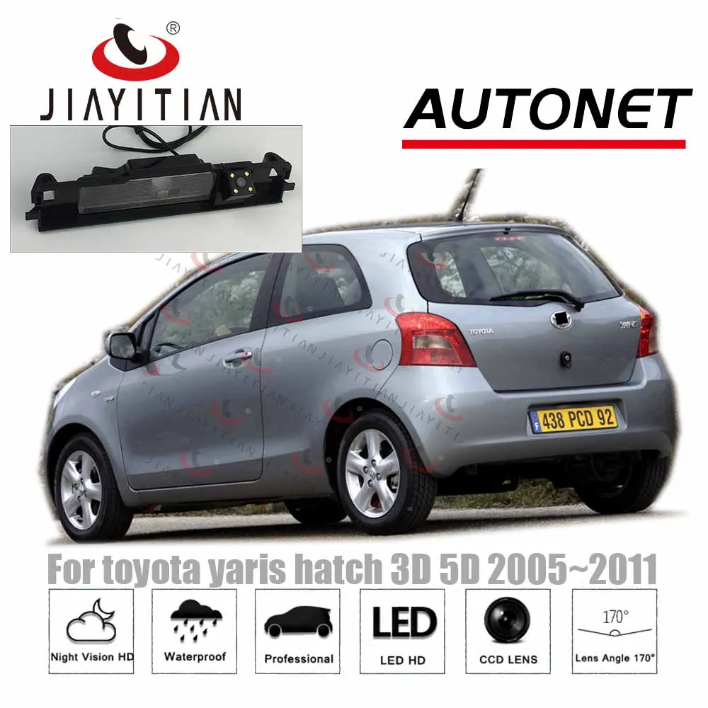 Камера заднего вида JIAYITIAN для toyota Vizi Echo Hatchback 3D 5D 2005 ~ 2011 CCD/камера ночного видения