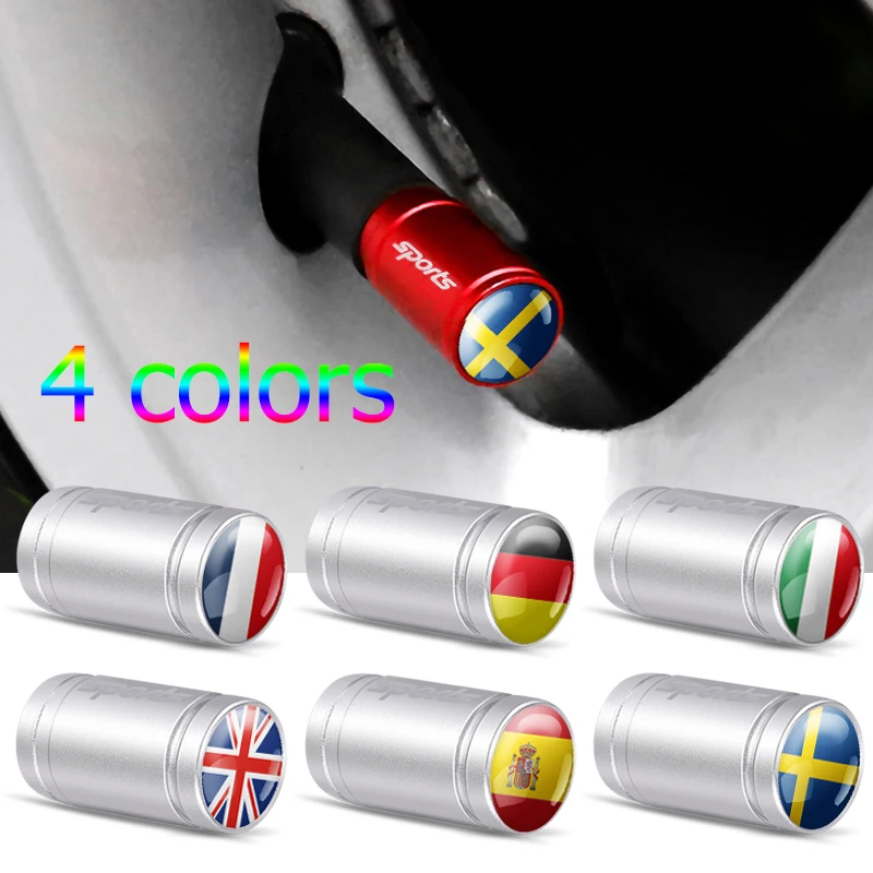 4 шт. эмблема флага Италии Франции Великобритании Испании Германии Швеции герб