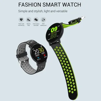 

Hot Waterproof IP67 Fitness Track Smart Bracelet Heart Rate Monitor Multi Sports Mode Wristband