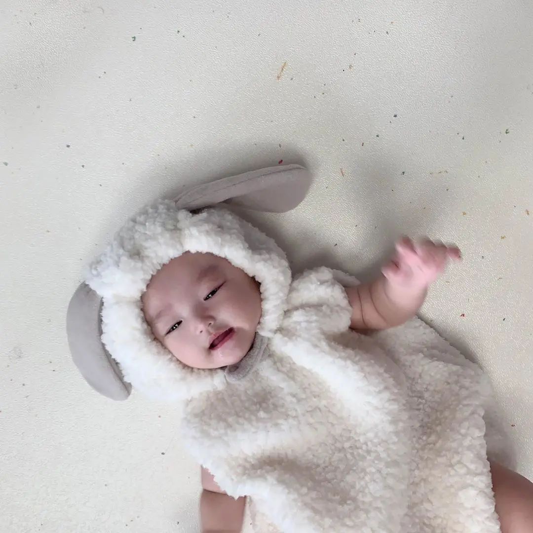 Ins/Корейский комбинезон для малышей; зимняя одежда для малышей; комбинезон для маленьких мальчиков; комбинезон для маленьких девочек; одежда с героями мультфильмов