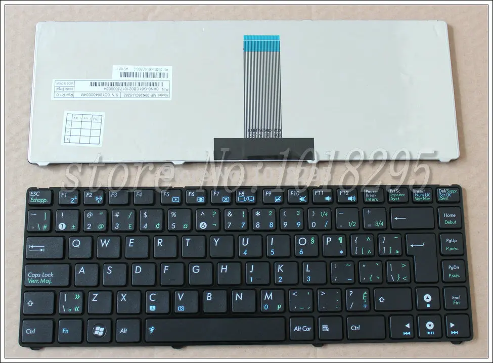

Для ASUS MP-09K26CU-5282 0KN0-G61CB0210173000117 04GNX61KCB00-2 на двух официальных языках Канады Клавиатура для ноутбука