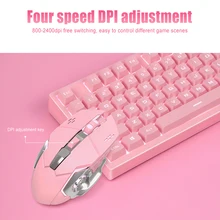 2,4G Беспроводная клавиатура мышь комбо перезаряжаемая механическая клавиатура набор мышей новое поступление