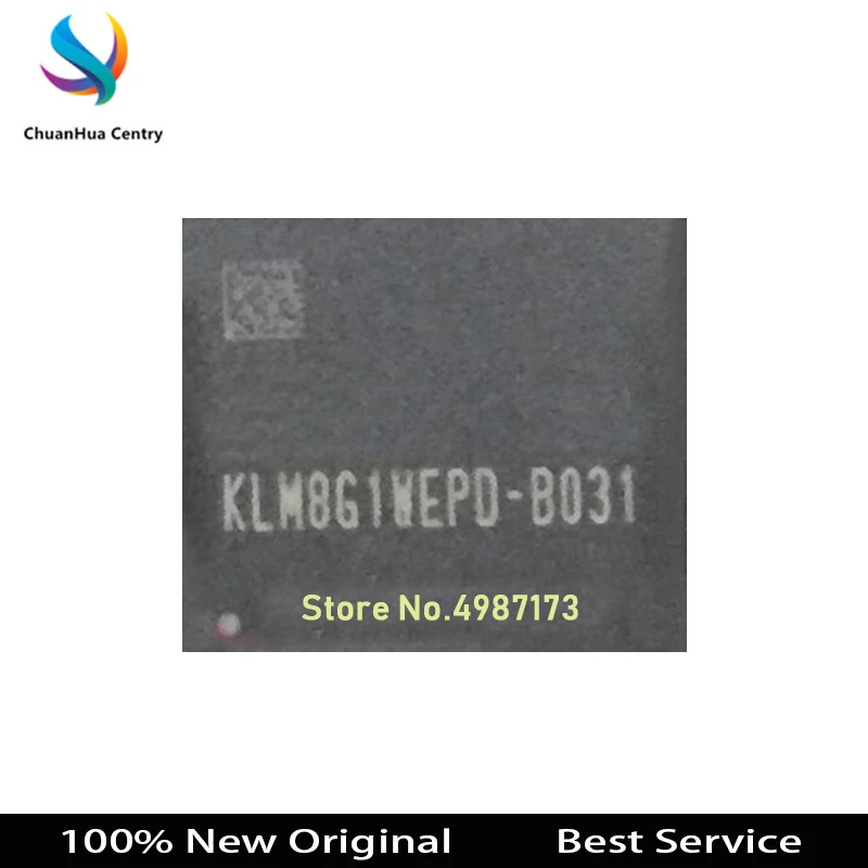 

2 шт./лот KLM8G1WEPD-B031 BGA 100% Новый оригинальный в наличии