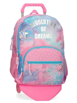 

School backpack Movom Revolution Dreams Two Compartments with Trolley