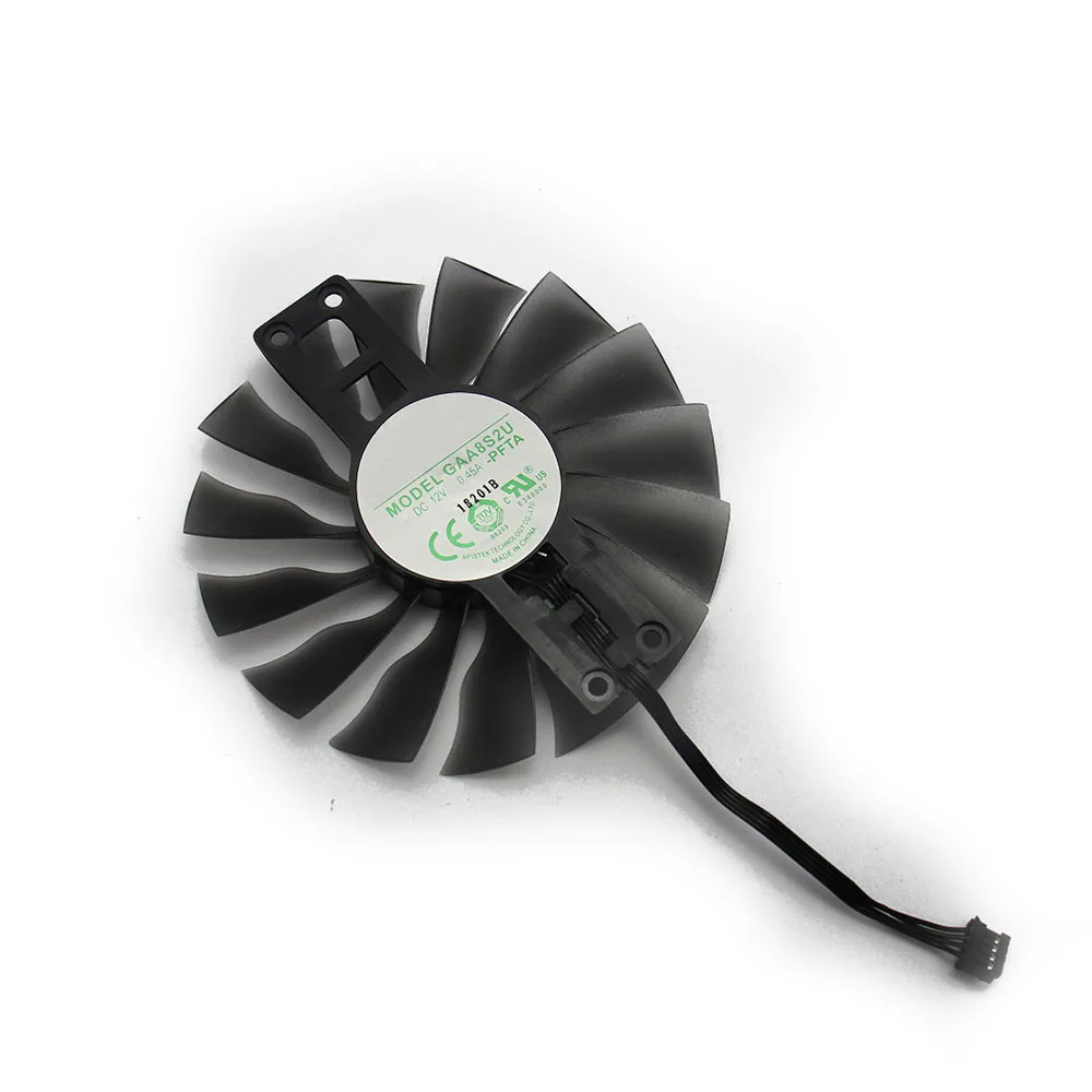 Preise 95MM (100mm) fan GTX1080 GTX1080Ti GPU Karte Kühler Für Palit GTX 1080 1080Ti GameRock Karten als ersatz