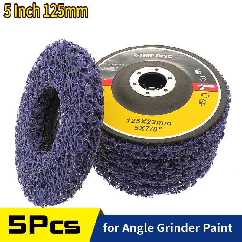 Dischi Per Lucidatura 100mm - 5 Pezzi Per Rimuovere Ruggine E Vernice - Foto 6